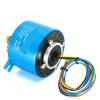 6 Wires Outer Diameter 56mm Through Hole Slip Ring with Bore Size 12.7mm 5A/10A Precious Metal Contacts Anti-tab Rotary Joints(12.7X56mm 6CH 10A) view 2