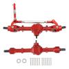 1/12 Scale RC Car Axle Set,Metal Front Rear Replacement Axle Kit for D90 D91 D96 D99S MN90 MN96 MN99 FJ45 for Hobbyists Off Road Racing and Repair view 2
