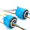 1pc 6/12 Circuits Models 20mm Through-bore Slip Ring With Compact OD 56mm Precious Metal Contacts(20X56mm 12CH 10A) view 1