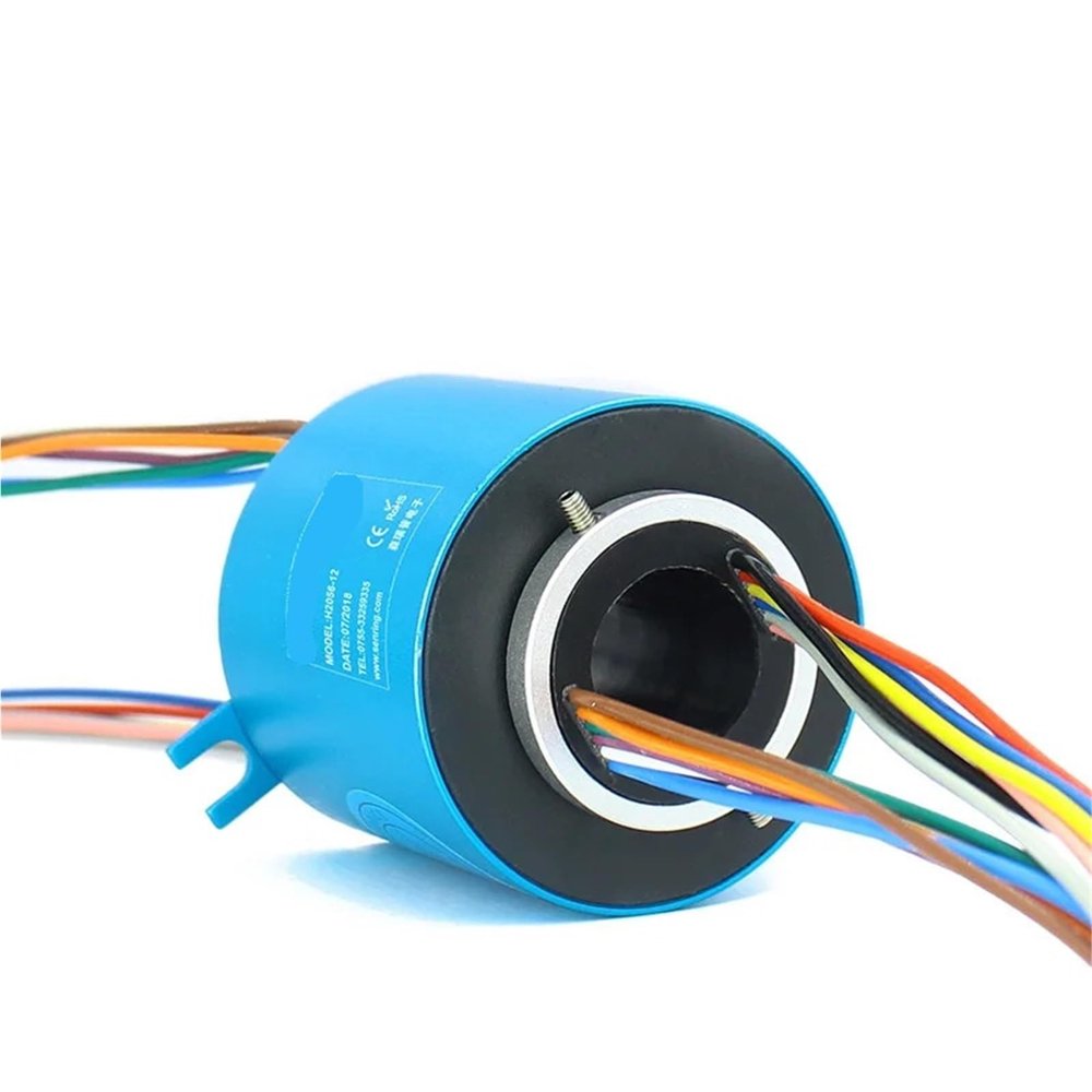 25.4mm/12.7MM slip ring 6 wires/12 wires each 10A with OD56mm/ OD86mm H2586(25.4X86 6CH 10A)