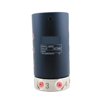 1pc Q6PM5 High precision multi-way gas-electric slip ring Non-standard 360 rotation Hydraulic mechanical slip ring