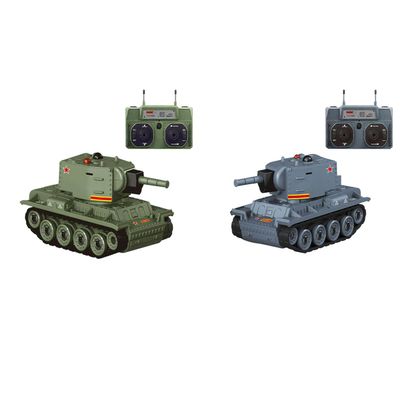 1/64 RC Battle Tank, Remote Control Military Vehicles with Shoot, 2.4Ghz RC Tank That Shoots with 330 Rotating Turret and Sound & Lighting for Adult