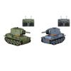 1/64 RC Battle Tank, Remote Control Military Vehicles with Shoot, 2.4Ghz RC Tank That Shoots with 330 Rotating Turret and Sound & Lighting for Adult view 1