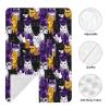 Colorful Cartoon Cat Face Print Baby Car Seat Covers, Breathable Nursing Cover Breastfeeding Cover, Stroller Covers, Multi-use Infant Carseat Canopy, Baby Boys Girls Newborn Essentials view 3