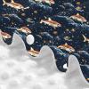 Orange Cartoon Shark Print Baby Car Seat Covers, Breathable Nursing Cover Breastfeeding Cover, Stroller Covers, Multi-use Infant Carseat Canopy, Baby Boys Girls Newborn Essentials view 4