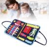 Alomejor Busy Board Book, Educational Activity Sensory Board, Fine Motor Skills Development Toy for Toddlers 1,2,3,4 Years view 3