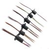 1pc 2/4/6/8/12/18 Channel Micro Rotate Slip Ring 2A Diameter 12.5mm for RC Excavator Model DIY PTZ Gimbal Electric Collector Rings(Dia.12.5mm 6CH 2A) view 3