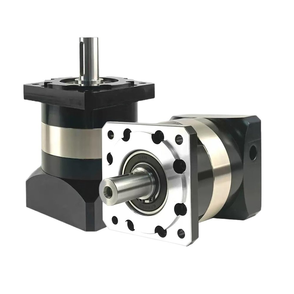 1pcs Nema 23 Planetary Reducer 6.35 8 11 14mm input 14mm Output Ratio 5:1 10:1 For 60mm 200W 400W Servo Motor Reducetion Gearbox Gear(Ratio 10 to 1,9.525mm Input)