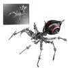 3D Metal Puzzle Spider Model Kit for Adults with Light, 602 PCS Mechanical Metal War Spider Steampunk Animal DIY Assembly Jigsaw Puzzle Model Desk Gifts for Adults view 1
