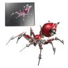 3D Metal Puzzle Spider Model Kit for Adults with Light, 602 PCS Mechanical Metal War Spider Steampunk Animal DIY Assembly Jigsaw Puzzle Model Desk Gifts for Adults view 1