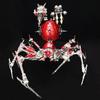 3D Metal Puzzle Spider Model Kit for Adults with Light, 602 PCS Mechanical Metal War Spider Steampunk Animal DIY Assembly Jigsaw Puzzle Model Desk Gifts for Adults view 4