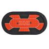 Portable Foldable Poker Tabletop, Oval Texas Hold'em Table with Oxford Bag & 8 Cup Holders, Ideal for Casino Games, Blackjack, and Card Playing, No Assembly Needed view 1