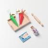 1 12 Scale Dollhouse Furniture Miniature Accessories Baking Tools,1/6 Mini Dollhouse Accessories which Including Rolling Pin,Cake Mold,Cream for Dollhouse Kitchen and Decoration view 4
