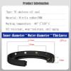 Nitrile Rubber O-Rings, Nitrile Rubber Skeleton Oil Seal 55/56mm Shaft Diameter, 66-110mm Outer, 4.7-17mm Length, Pack of 2(55 X 110 X 12mm(IDxODxL)) view 3