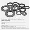 Nitrile Rubber O-Rings, Nitrile Rubber Skeleton Oil Seal 55/56mm Shaft Diameter, 66-110mm Outer, 4.7-17mm Length, Pack of 2(55 X 110 X 12mm(IDxODxL)) view 4