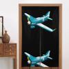 WHJSSF Happy little plane Printed Door curtain partition splicing privacy protection suitable for kitchen, bathroom, room 34x56in view 4