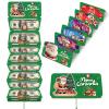 3 in 1 Set 39.1 Inch Christmas Money Pull Box, Santa Dollar Bill Gift Holder with 10 Slots, Surprise Party Gifts for Kids, Family, Stocking Stuffers (Red, Green, Blue) (Green 3Pcs) view 1
