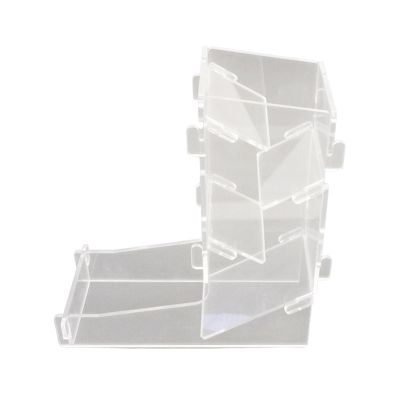 Acrylic Clear Dices Tower Portable Dispenser Roller Rolling Tray Tray for Role Playing Board Game Dices