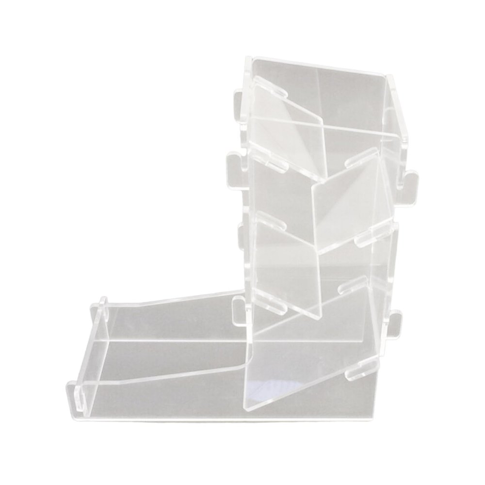 Acrylic Clear Dices Tower Portable Dispenser Roller Rolling Tray Tray for Role Playing Board Game Dices