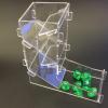 Acrylic Clear Dices Tower Portable Dispenser Roller Rolling Tray Tray for Role Playing Board Game Dices view 3
