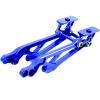 Aluminum Rear Wing Mount Set for Arrma V5 Version 6S 1/8 Kraton/Notorious/Typhon, AR320347 Heavy Duty Rear Wing Bracket,Rear Wing Support HD Brace Hops Up Upgrade Part-Blue view 1