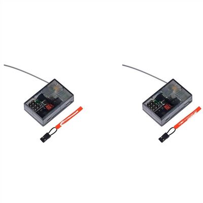 2X 2.4GHz SR3100 DSM2 3-Channel Surface DSM2 Receiver for RC Cars and RC Boats
