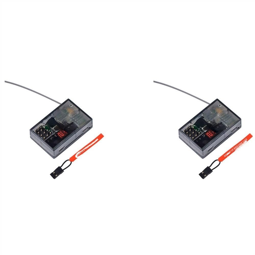 2X 2.4GHz SR3100 DSM2 3-Channel Surface DSM2 Receiver for RC Cars and RC Boats