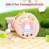 BUBBLELOGUS Strawberry Bubble Protective Case for Tamagotchi Uni, Soft TPU Silicone Cover with Faceplate & Charms Set, Anti-Scratch & Waterproof (Pink) view 2