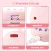 BUBBLELOGUS Strawberry Bubble Protective Case for Tamagotchi Uni, Soft TPU Silicone Cover with Faceplate & Charms Set, Anti-Scratch & Waterproof (Pink) view 3
