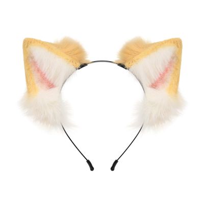 BUBEFSKD COSPLAY Puppy Ears Animal Ear Headbands For Carnivals Party Lovely Furry Party Costume Devil Ears Headwear