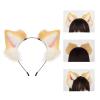BUBEFSKD COSPLAY Puppy Ears Animal Ear Headbands For Carnivals Party Lovely Furry Party Costume Devil Ears Headwear view 2