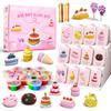 Air Dry Clay Kit for Kids 3-12 - 12 Boxes (48 Total Blocks) Non-Toxic Magic Molding Clay | Dessert-Themed DIY Set - No Baking, Mess-Free - Ideal for Family Time/Birthday Parties & Fine Motor Skills view 1