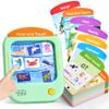 JoyCat Kids Learning Tablet, Phonics Talking Flash Cards, Learn to Read with 156 Pages, 40+ Themes, 600+ Words, 100+ Interactive Games, Screen-Free Toddler Learning Toys Gifts for 2-6 Year Old view 1