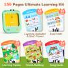 JoyCat Kids Learning Tablet, Phonics Talking Flash Cards, Learn to Read with 156 Pages, 40+ Themes, 600+ Words, 100+ Interactive Games, Screen-Free Toddler Learning Toys Gifts for 2-6 Year Old view 2