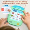 JoyCat Kids Learning Tablet, Phonics Talking Flash Cards, Learn to Read with 156 Pages, 40+ Themes, 600+ Words, 100+ Interactive Games, Screen-Free Toddler Learning Toys Gifts for 2-6 Year Old view 3