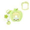 BUBBLELOGUS Apple Bubble Protective Case for Tamagotchi Uni - Soft TPU Silicone Cover with Faceplate & Charms Set, Anti-Scratch & Waterproof (Green) view 1