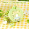 BUBBLELOGUS Apple Bubble Protective Case for Tamagotchi Uni - Soft TPU Silicone Cover with Faceplate & Charms Set, Anti-Scratch & Waterproof (Green) view 2