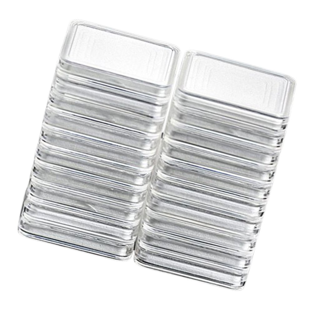 BUBEFSKD Multipurpose Sturdy Square Inserts Portable For Displaying 17 To 30mm Commemoratives Coin Home Or Office Coin Protectors