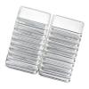BUBEFSKD Multipurpose Sturdy Square Inserts Portable For Displaying 17 To 30mm Commemoratives Coin Home Or Office Coin Protectors