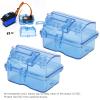 GOTOTOP Rc Receiver Box Waterproof RC Radio Receiver Protector Waterproof ESC Case Box 2 Sets Transparent Proof with Mounting Screws for RC Car Boat view 2