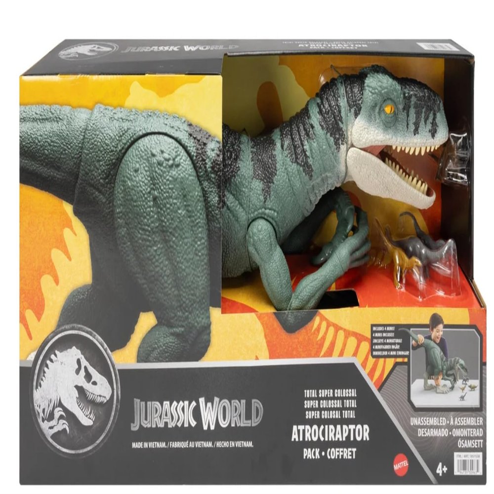 MAGNETOE Jurassic Total Super Colossal Atrociraptor Pack