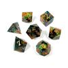 Amber Shards Sharp Edge Dice Set view 1