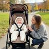 Premium 3-in-1 Stroller Snug Seat for UPPAbaby Vista & Cruz in Warm Khaki | Head Support & Lumbar Pad Insert | Ergonomic Newborn to Toddler Cushion | Machine Washable(Khaki) view 2