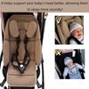 Premium 3-in-1 Stroller Snug Seat for UPPAbaby Vista & Cruz in Warm Khaki | Head Support & Lumbar Pad Insert | Ergonomic Newborn to Toddler Cushion | Machine Washable(Khaki) view 3