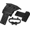 RC Upgrade Bumper Compatible with HBX for HAIBOXING 905 905A 1/12 RC Car Upgrades Parts Spare Accessories Front and Rear Bumper RC Car Bumper view 1