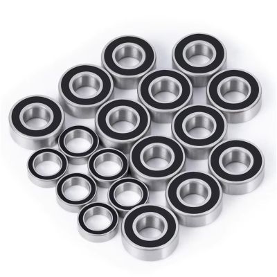 Compatible with Tamiya M05 M06 for CR-X for Fiat for Lowride Upgrade Parts Accessories 18Pcs Sealed Bearings Set RC Accessories