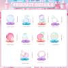 10 Pcs Bubble Honeycomb Centerpieces Bubble Table Decorations Bubble Party Decorations Mermaid Centerpieces for Tables Under The Sea Table Decorations Bubble Birthday Party Decorations view 2