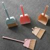Cartoon Small Brush and Dustpan Set Pack of 2 Cartoon Brush and Small Broom and Set for Classroom view 2