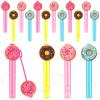 Jenaai 24 Pcs Dount Bubble Wands Sweet Donut Bubbles Party Favors for Summer Activity Cartoon Birthday Gifts Carnival Goody Bag Stuffers Wedding Supplies view 1