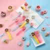 Jenaai 24 Pcs Dount Bubble Wands Sweet Donut Bubbles Party Favors for Summer Activity Cartoon Birthday Gifts Carnival Goody Bag Stuffers Wedding Supplies view 3